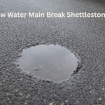 Glasgow Water Main Break Shettleston Road